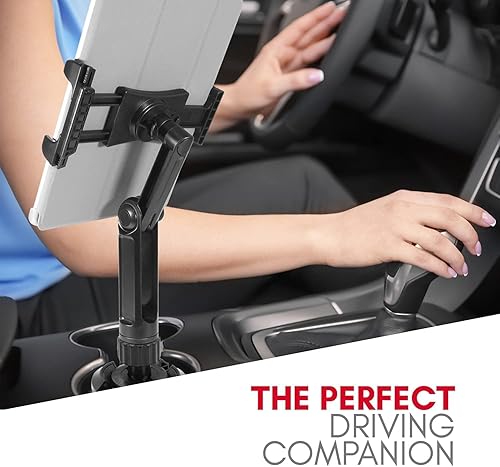 Miniatura 3 de Macally Soporte para tablet  Soporte resistente para iPad para automóvil, camión y vehículo  Se adapta a dispositivos de 3.5 a 8 pulgadas de ancho