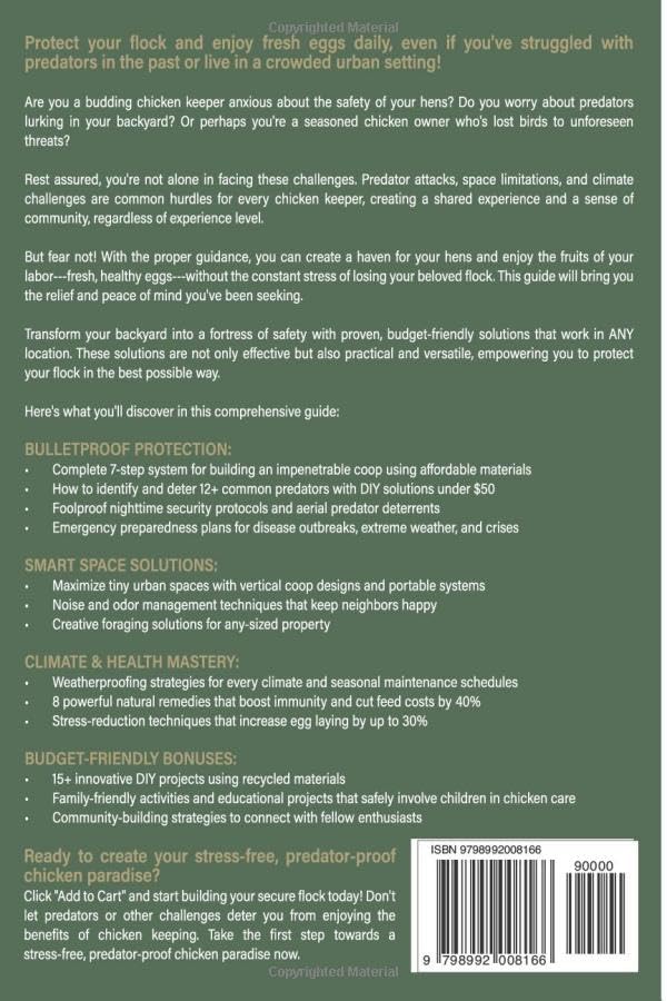The Predator-Proof Chicken System: Raise Healthier Hens, Collect Daily Eggs & Create a Stress-Free Backyard Flock in any Location - Image 2