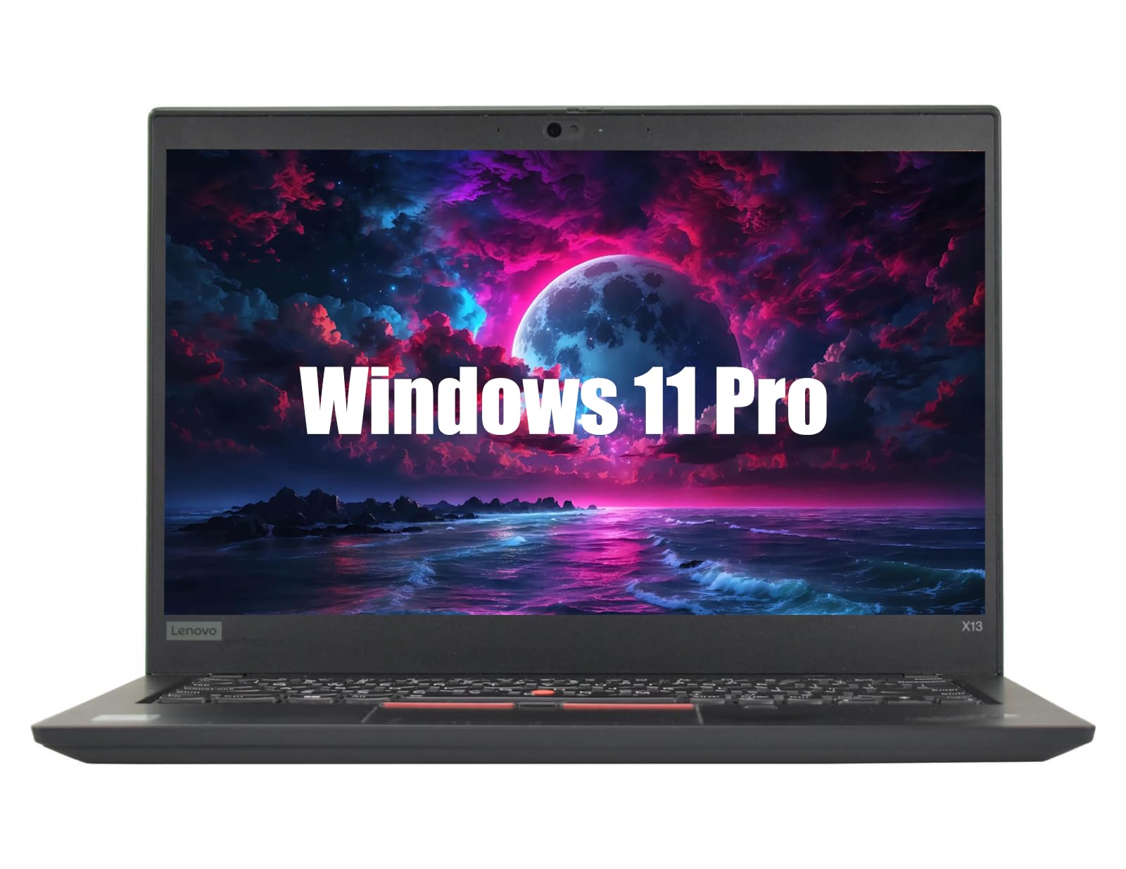 Lenovo ThinkPad X13 Gen 1 Business Laptop, 13,3 pollici FHD Notebook Intel Core i5-10210U, 8 GB RAM, SSD da 256 GB, tastiera giapponese, Windows 11 Pro (ricondizionato)