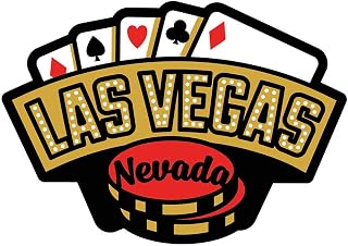 Vagabond Heart Las Vegas Sticker - Weatherproof Vinyl Nevada Souvenir Decal