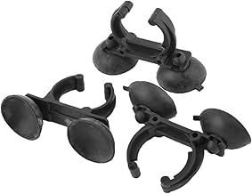 sourcing map 3 x Acuario, Piscina Ventosa de 30 mm Diámetro Soportes de Tubos de avión Abrazaderas