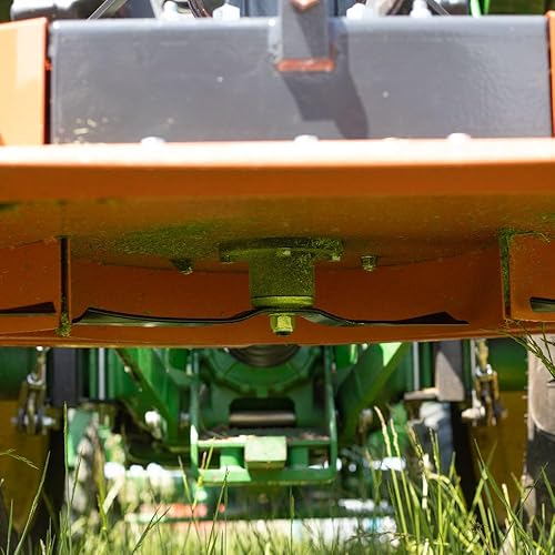 Miniatura 6 de Titan Attachments Cortacésped con acabado de toma de fuerza de 3 puntos ancho de corte de 48 pulgadas enganche de categoría 1 descarga trasera