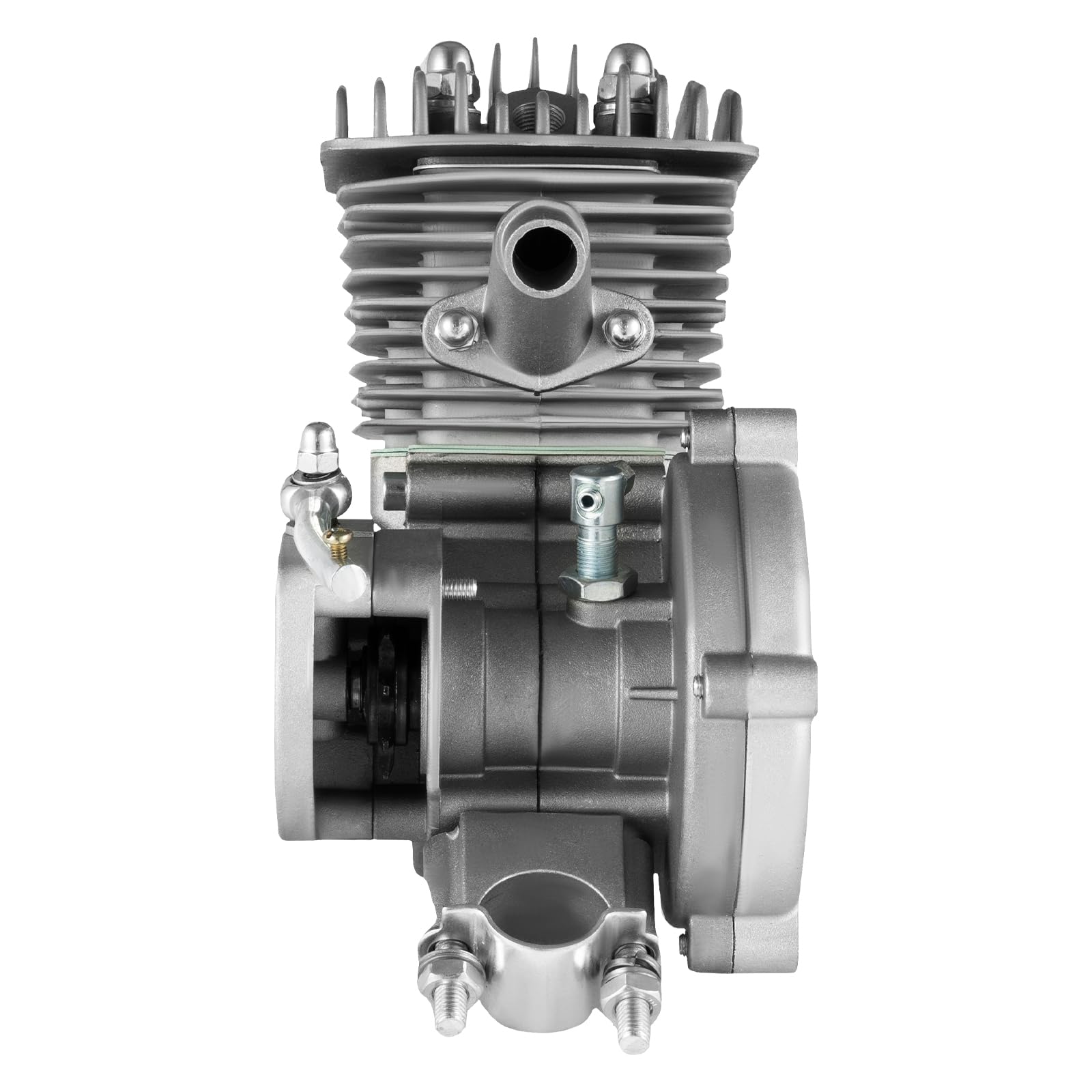 Kit de moteur de vélo 80 CC 2 temps - Moteur à essence - Silencieux - Vitesse maximale 38 km/h - Pour vélos motorisés