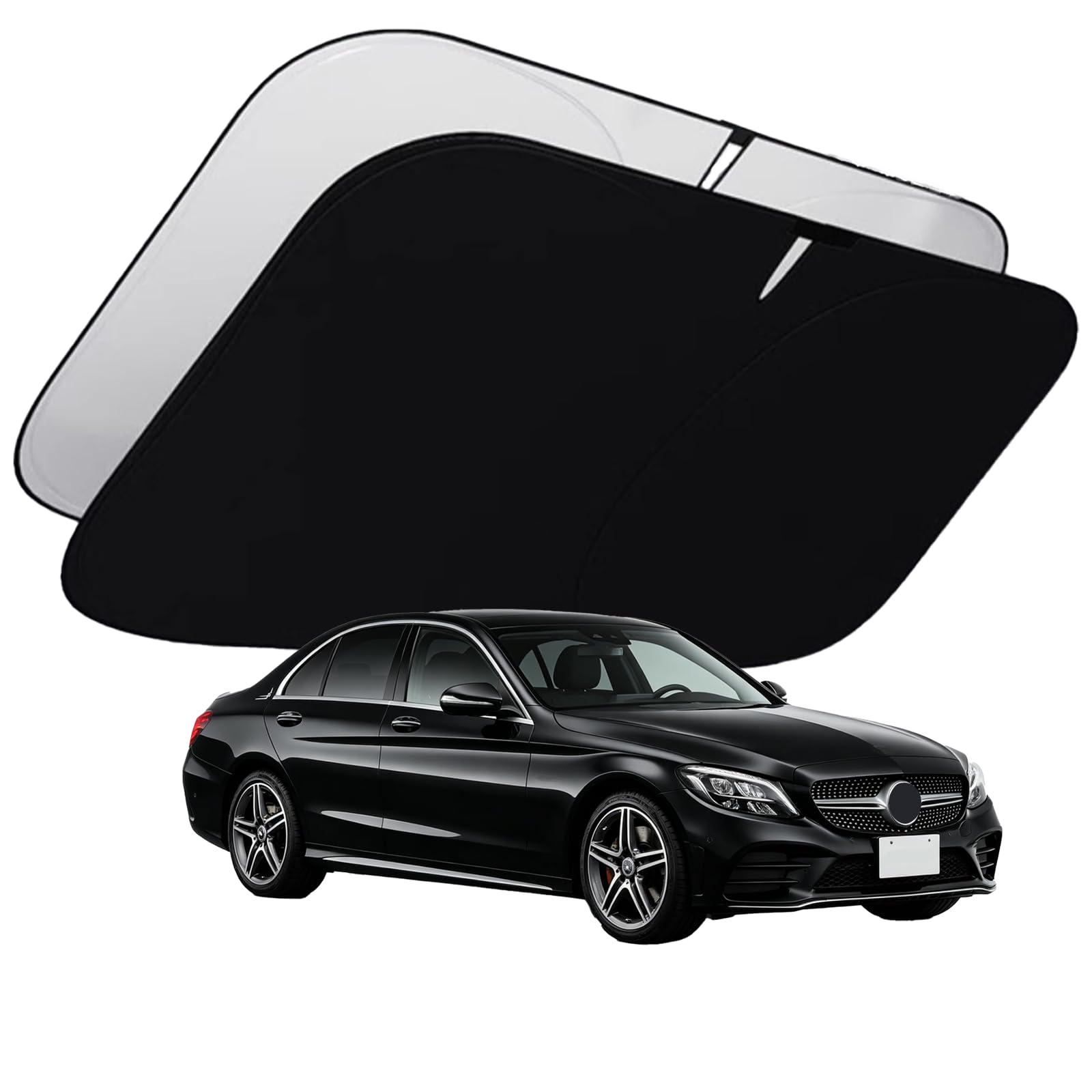 Amazon.co.jp: wincar Cクラス サンシェード w205 w206型 フロント