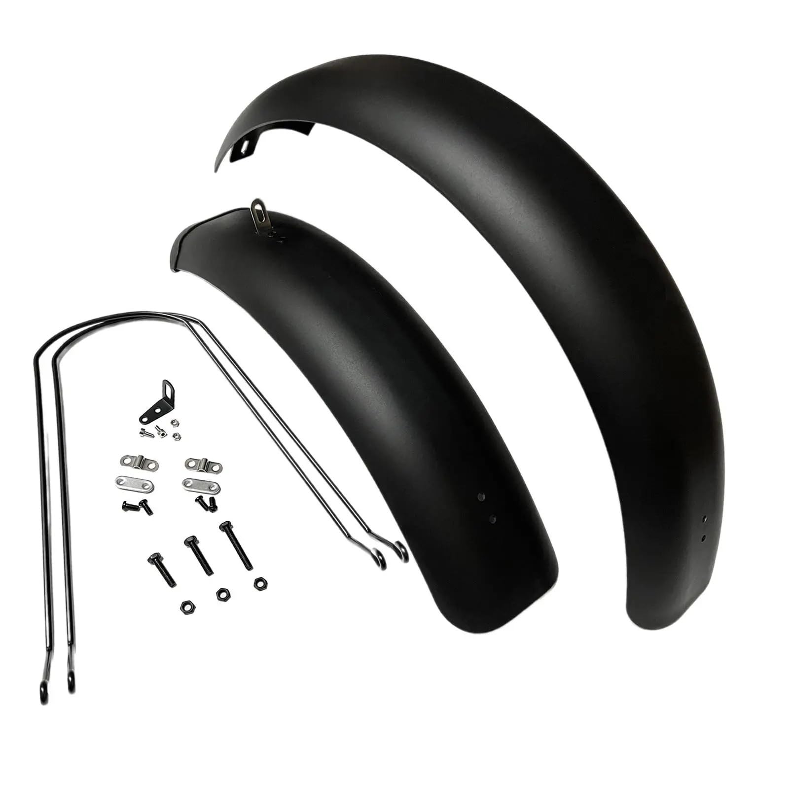 Garde-Boue de vélo Protecteur Roue pièces Rechange universelles Garde-Boue léger et Robuste for vélos Route 20x5.0 Pouces