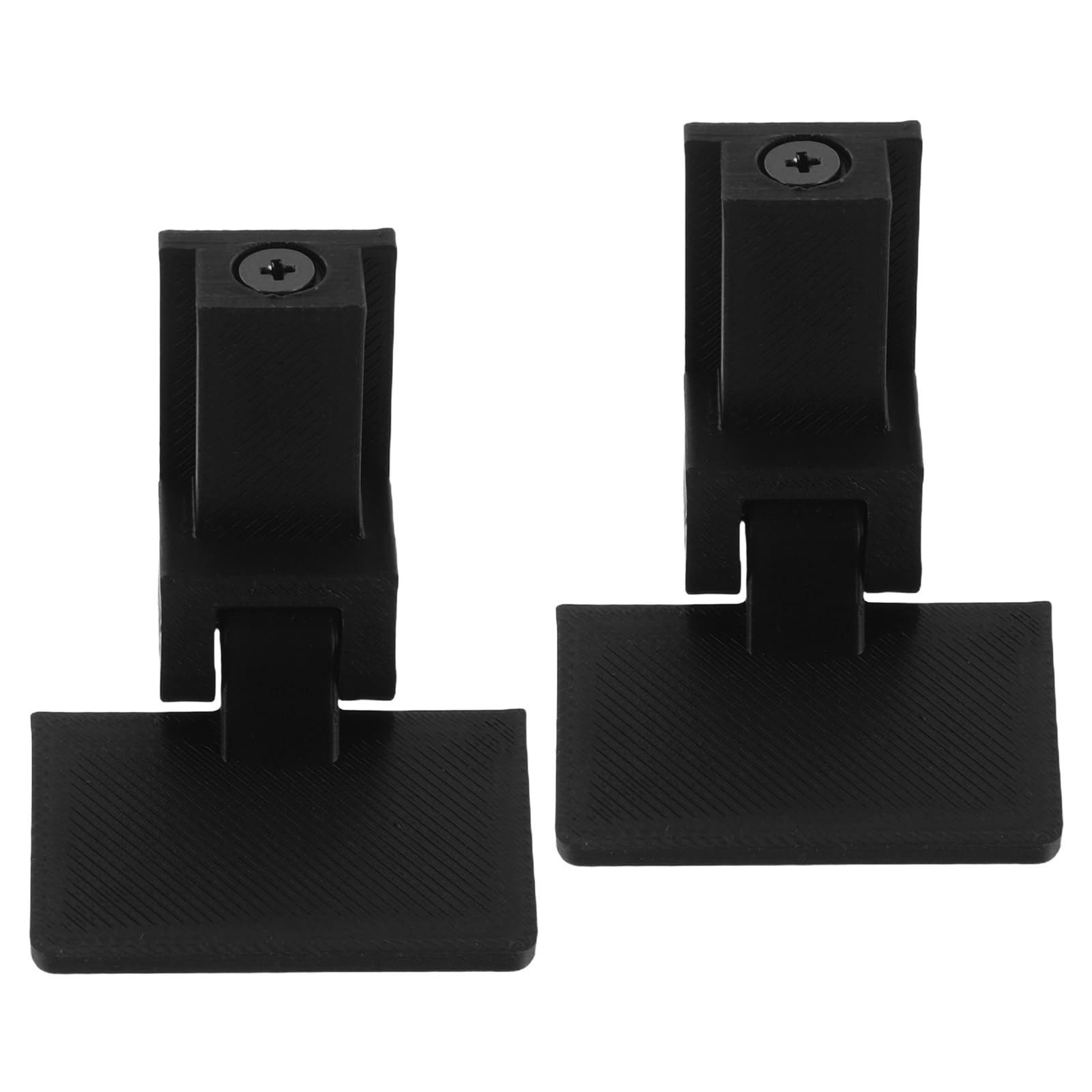 SOIMISS Cerniera Copertura Antipolvere per Giradischi 2 Pezzi, Kit Parti Hardware in Plastica Resistente, Compatibile Coperture Trasparenti, Fissaggio Sicuro per Manutenzione e