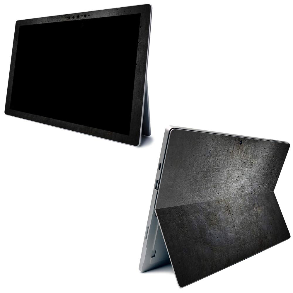MightySkins Carbon Fiber Skin for Microsoft Surface Pro 7 - Scratch Up | Textured Carbon Fiber Finish | Easy to Apply, Remove, and Change Styles | Made in The USA (CF-MISURPR7-Scratched Up)