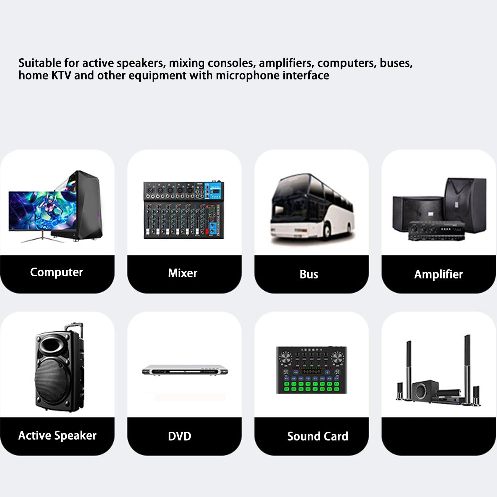 WALFRONT Dynamic Cardioid Wired Vocal Microphone, Handheld Wired Microphone for Home Sound System Conference Singing Plug and Play Noise Cancelling Cotton XLR?3 Interface