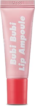 UNPA Official Lip Essence, 0.4 oz 10 g, High Moisturizing, Gel Type, Day and Night Use, Lip Care, Moisturizing Lip Cream, Organic, Lip Gloss, Colorless, Transparent, Fragrance-free, Night Care, Hyaluronic Acid, Moisturizing Lip, Korean Cosmetics, Bubi Bubi Lip Ampoule Official