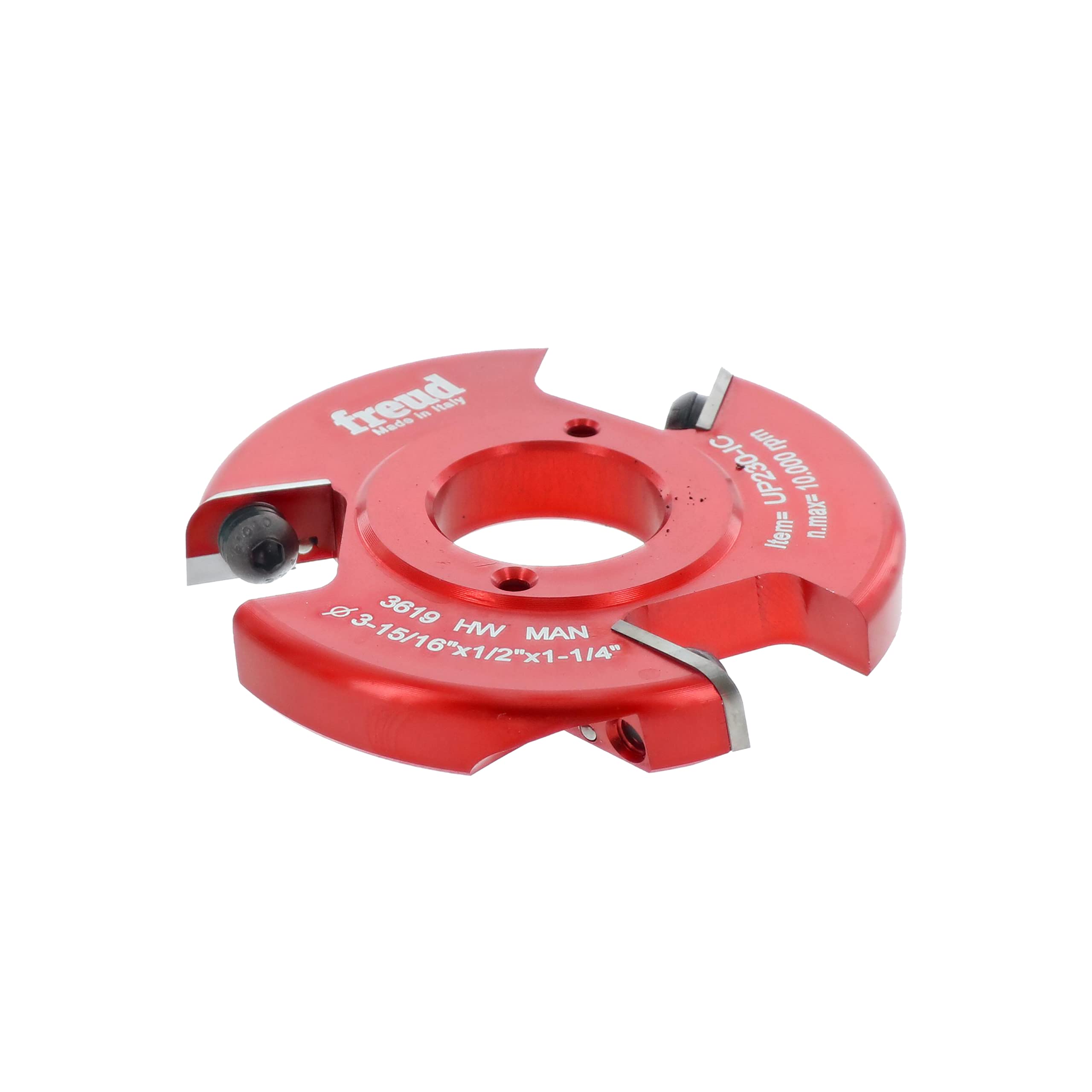 Freud3-15/16" (Dia.) Insert Cutter Backcutter For Double Raised Panels for 3/4" Stock (UP230-IC)