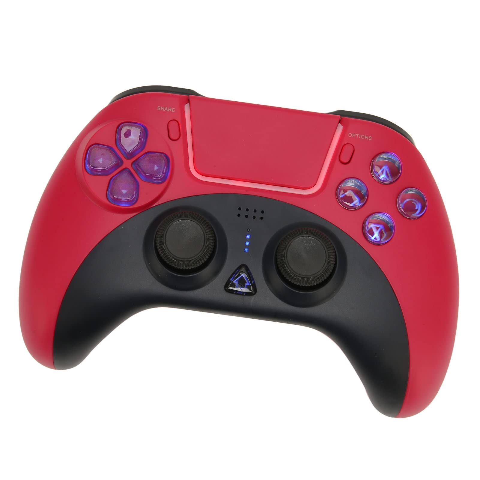 Controller interruttore wireless, controller compatibile con dispositivo Switch/PS3/PS4/IOS, controller Bluetooth Gamepad, retroilluminazione RGB Gamepad remoto doppia vibrazione 6 assi Double the