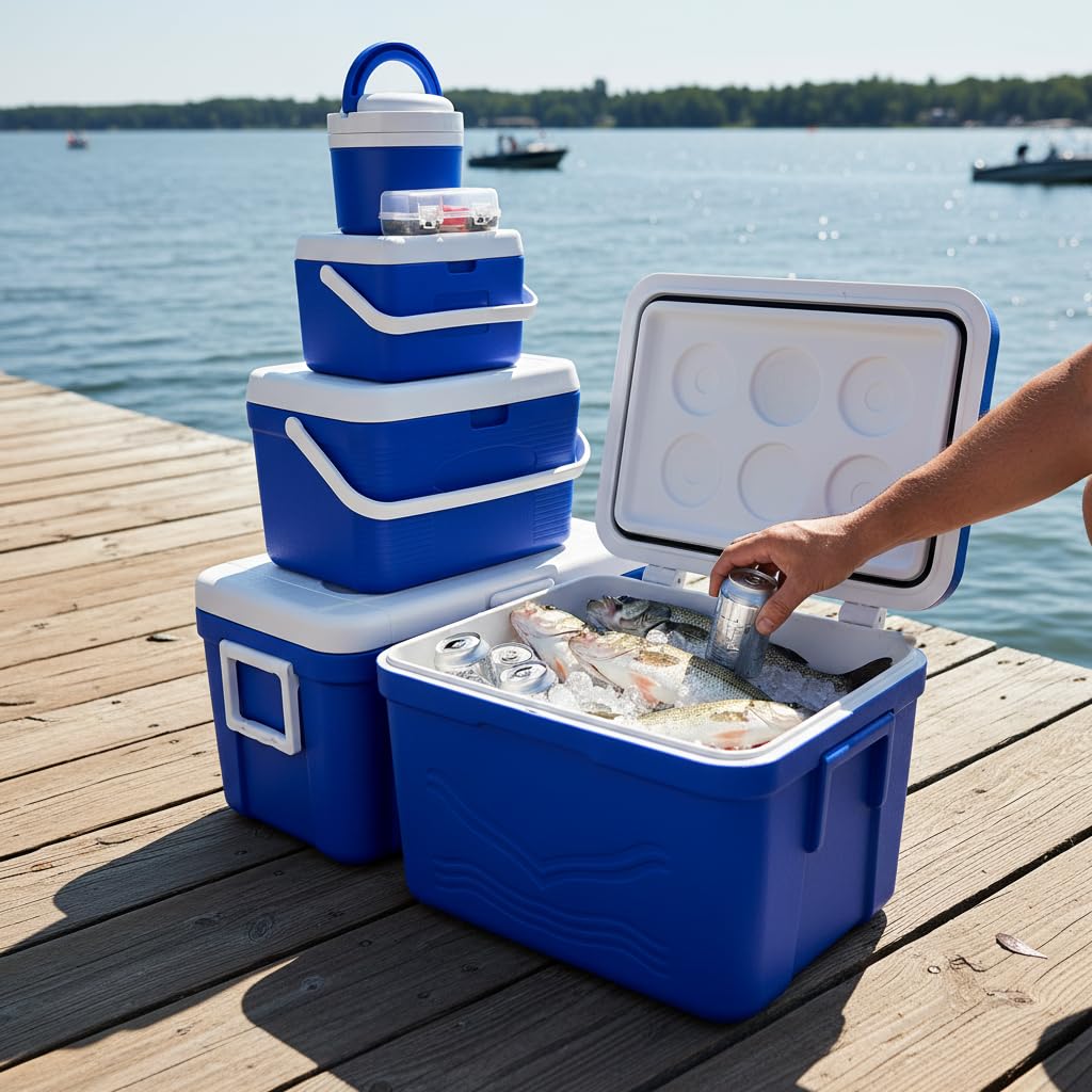 Ghiacciaia da Termica per Auto e Picnic, Ghiacciaia Box per Campeggio e Viaggi,