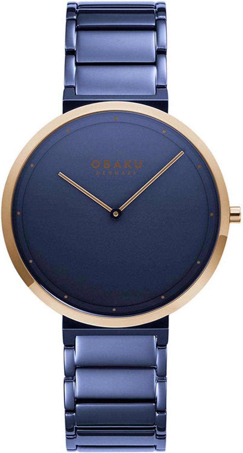 ObakuKlip Bahama Analog Blue Dial Men's Watch-V258GXSLSL, Blue, Classic