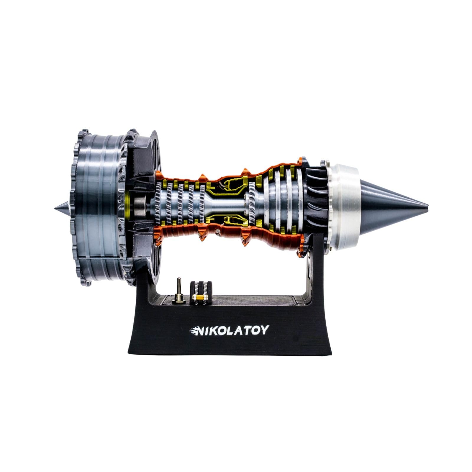 Amazon.com: NikolaToy TR900 Turbofan Engine Model Kit – 1:20 Scale