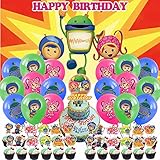 Team of Umizoomi Party Supplies Decorations Birthday Cake Topper Balloons Banner Backdrop Decor