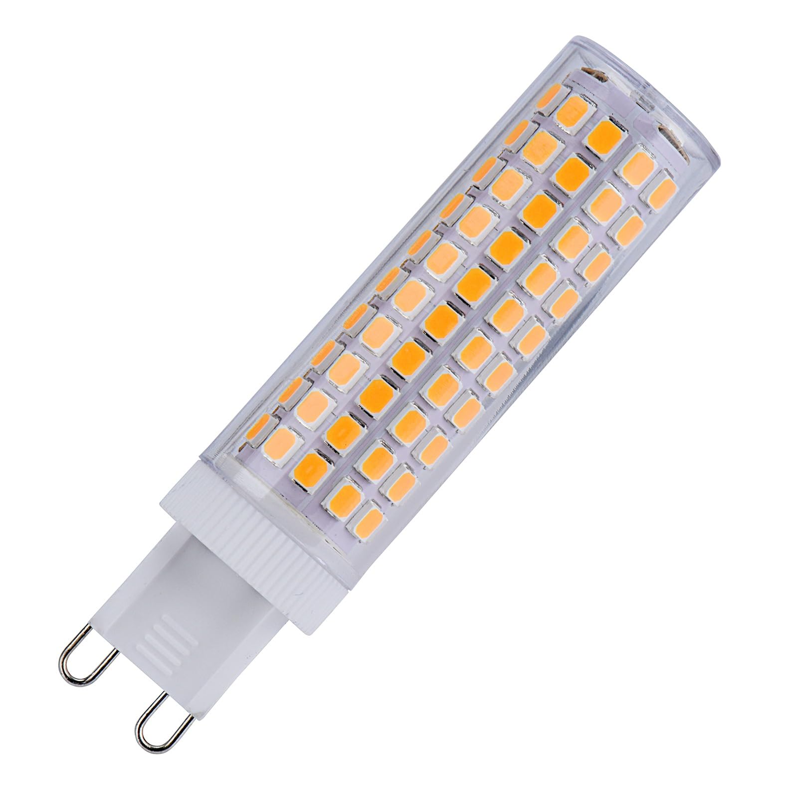 Bombilla LED G9 12W 1100LM lámpara de bajo consumo AC100-240V no regulable (3PCS) (Color : 4500K)