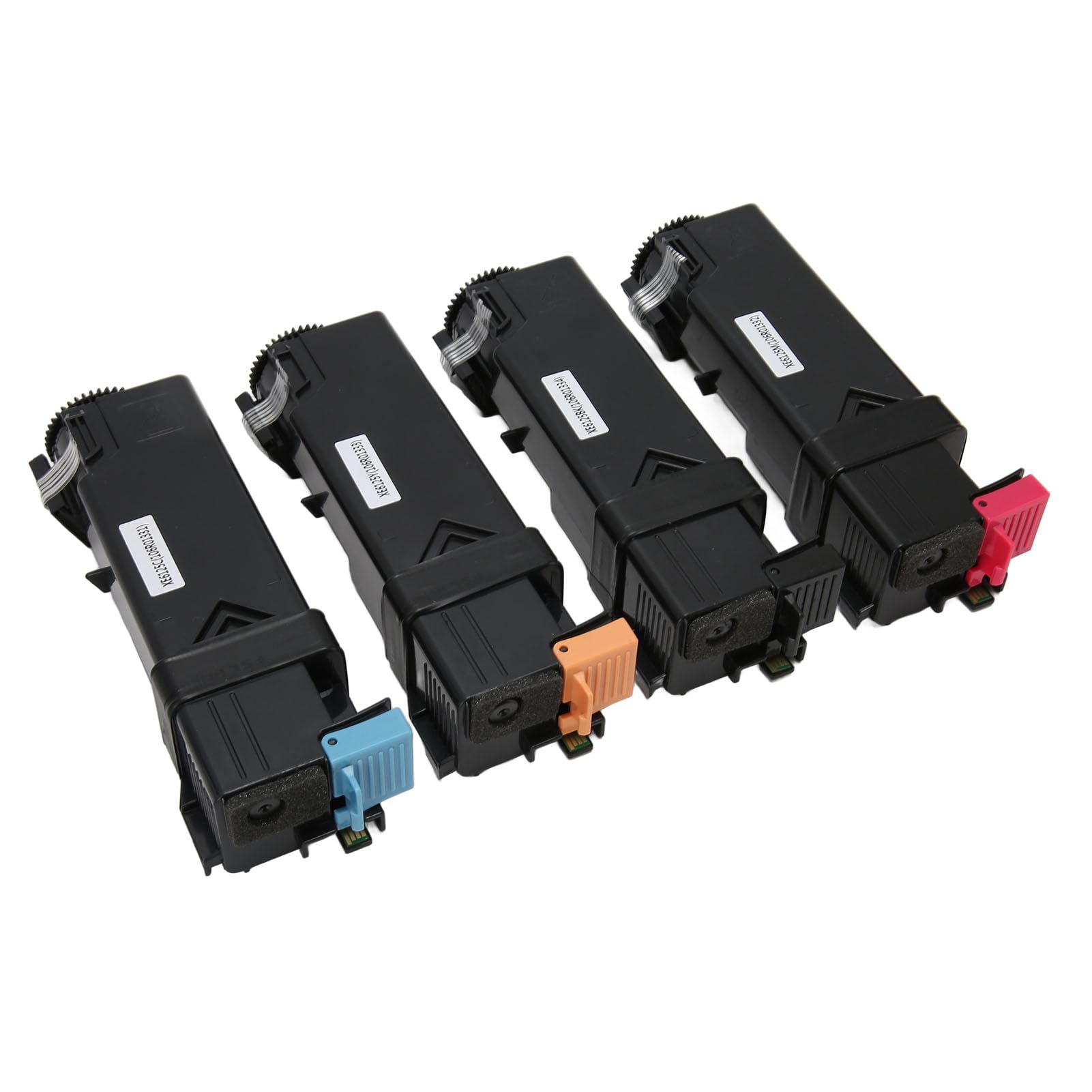 Juego de Cartuchos de Tóner de 4 Uds de Alto Volumen Compatible con Phaser 6125 Ideal para Uso en el Hogar y la Oficina Material de PVC
