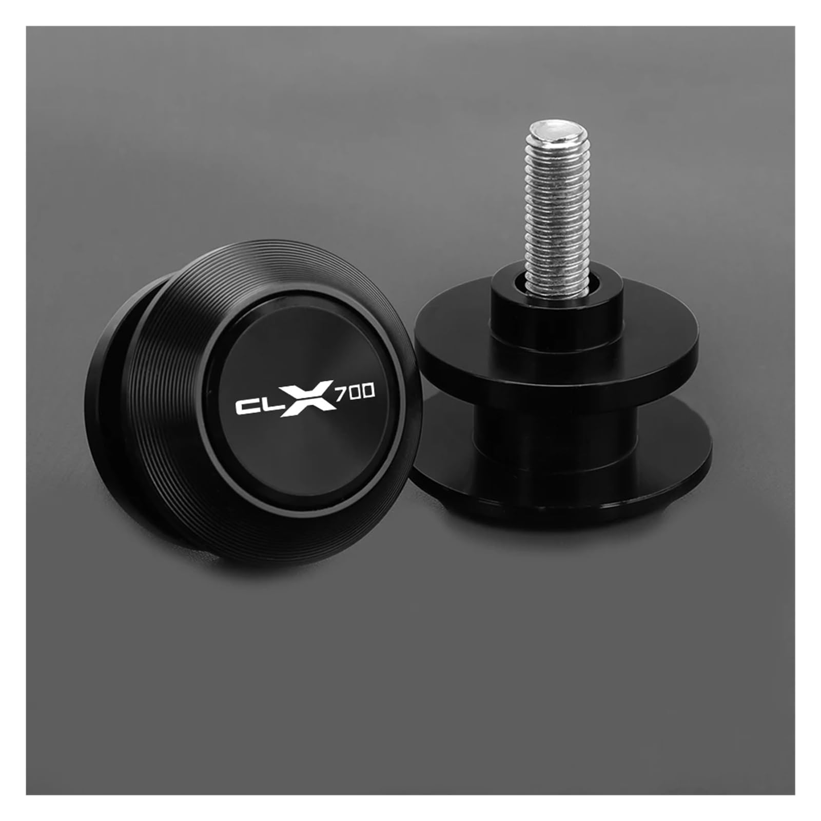Fsjgbnhokvn 10Mm Black Motorcycle Paddock Stand Spool Sliders For Cfmoto 700Clx 700 Clx Clx700 2023 2022 2021 Motorcycle Cnc Swingarm Sliders Spools 10Mm(10Mm Black)