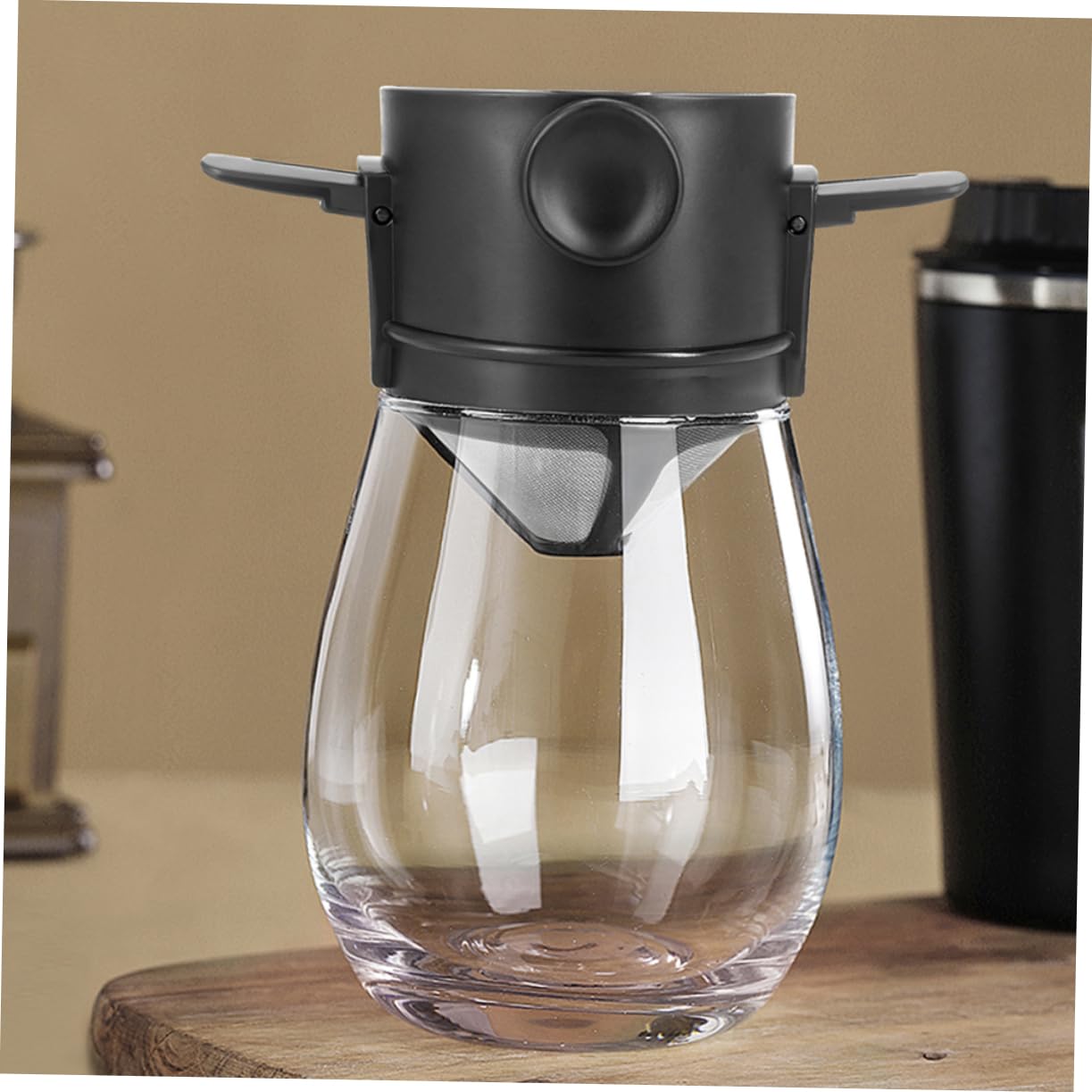 NAMOARLY Ultrafine Encryption Filter Dripping Instrument Filter Stainless Steel Coffee Filter Cup Reusable No Paper Gold Filter Basket for Home