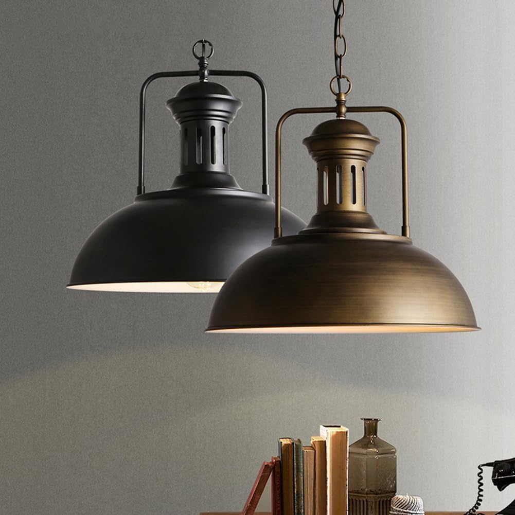 chandelier Metalowa lampa wisząca w stylu retro kompatybilna z wyspą kuchenną, rustykalna lampa wisząca V-intage kompatybilna z jadalnią, oprawa wisząca w stylu industrialnym, oświetlenie wiszące w