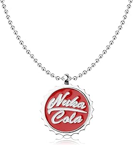 KEYCHIN Bottle Cap Enamel Pin - Video Game Themed Bottle Opener Jewelry