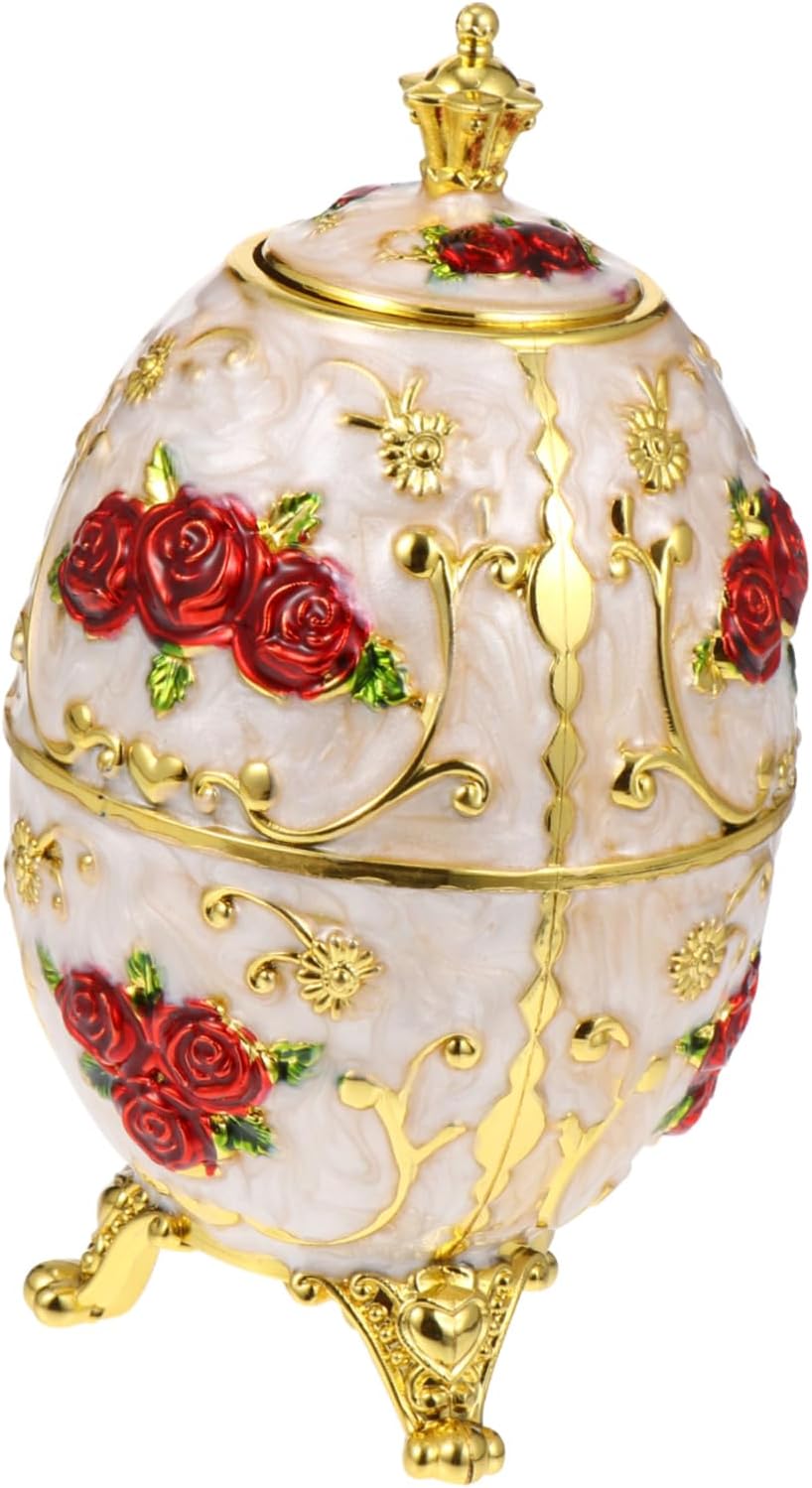 iplusmile Vintage Automatic Toothpick Holder Container with Rose Flower Pattern Portable Compact Dispenser Box for Home Restaurant Office Hotel Sanitary and Decorative Storage