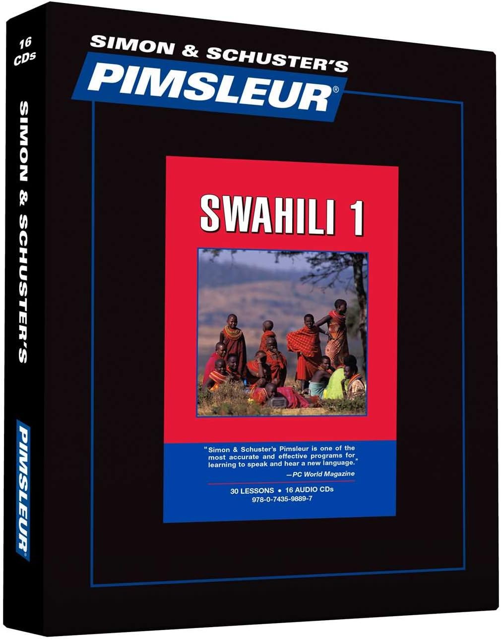 Pimsleur Swahili Level 1 CD: Learn to Speak and Understand Swahili with Pimsleur Language Programs (1) (Comprehensive)
