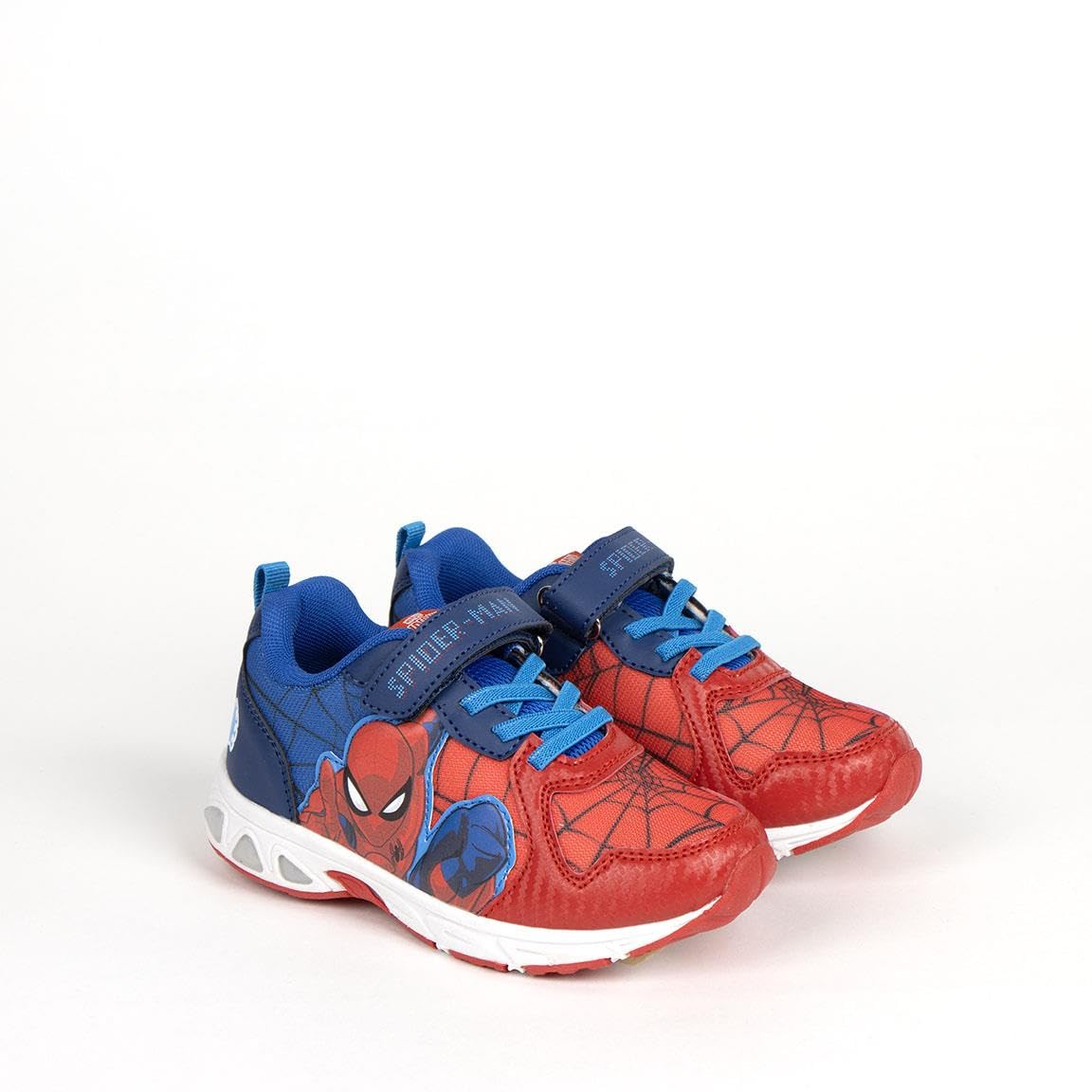 CERDÁ LIFE'S LITTLE MOMENTS Sneakers da Bambino Spiderman con Luci LED Interattive Suola Spiderman in TPR Scarpe da ginnasticaUnisex - Bambini e Ragazzi
