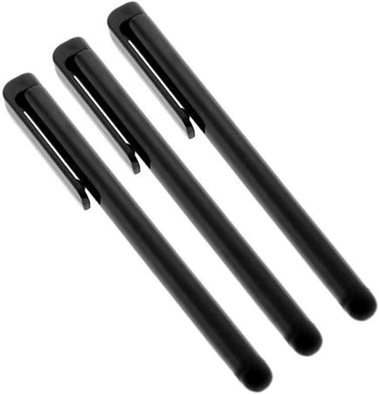 Premium 30 Pack Stylus Compatible with Videocon Infinium Z40 Pro Custom Digital Slim Touch Pen for Your Capacitive Touch Screen! (Black)