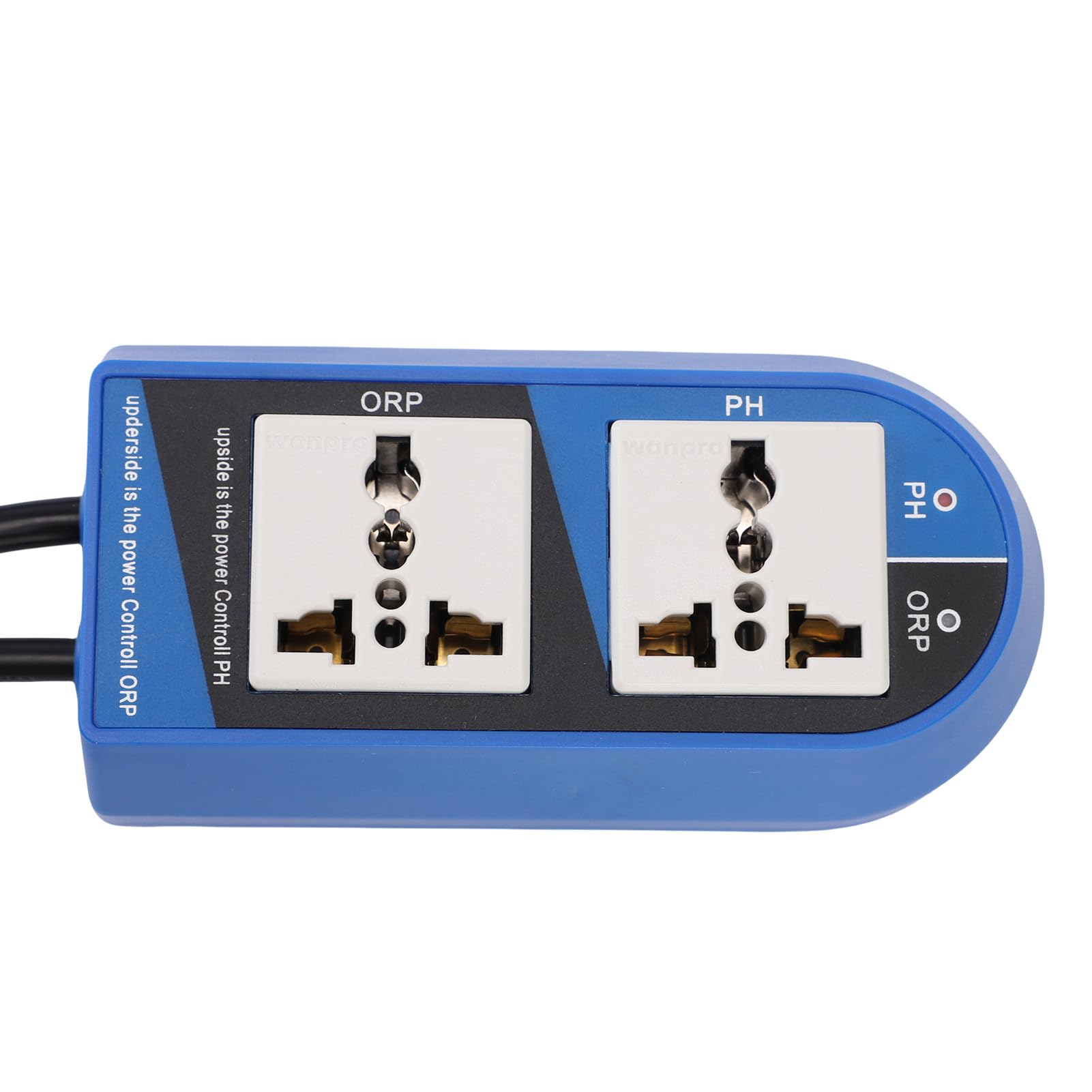 Controlador pH ORP Digital WiFi con Pantalla LCD Retroiluminada para Mediciones Precisas en Acuarios, Piscinas y Laboratorios, Montaje en Pared para Monitoreo Continuo, Sonda de Alta Precisión para