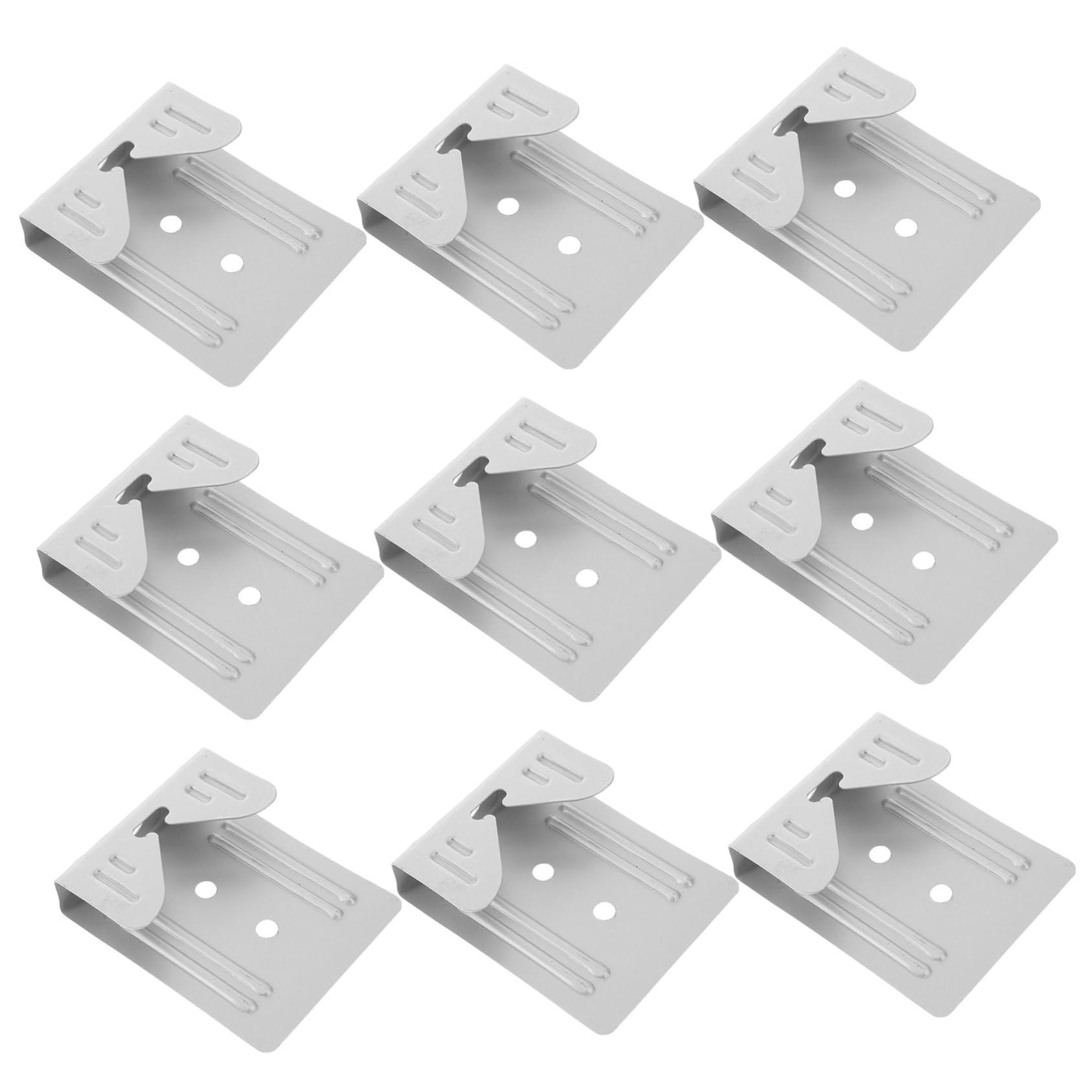 Cadres photos et miroirs stabilisés par la fixation sécurisée Mikikit en lot de 10 pièces