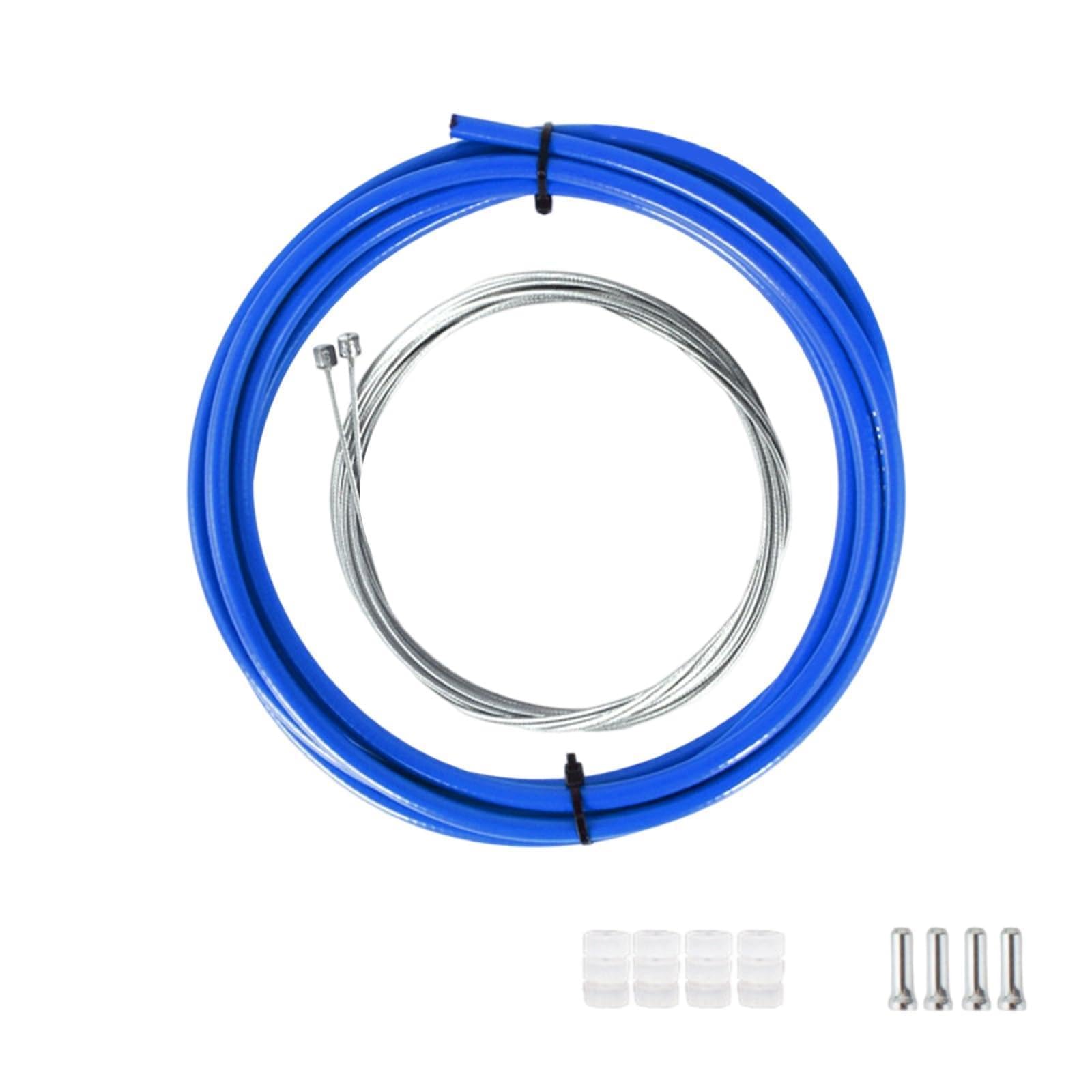 Hdoytxxm Blue Strengths Brake Gear Cable Housing Bike Derailleurs Shifters Levers Cable For Road Bikes And City Bikes Road Bike Brake Tube