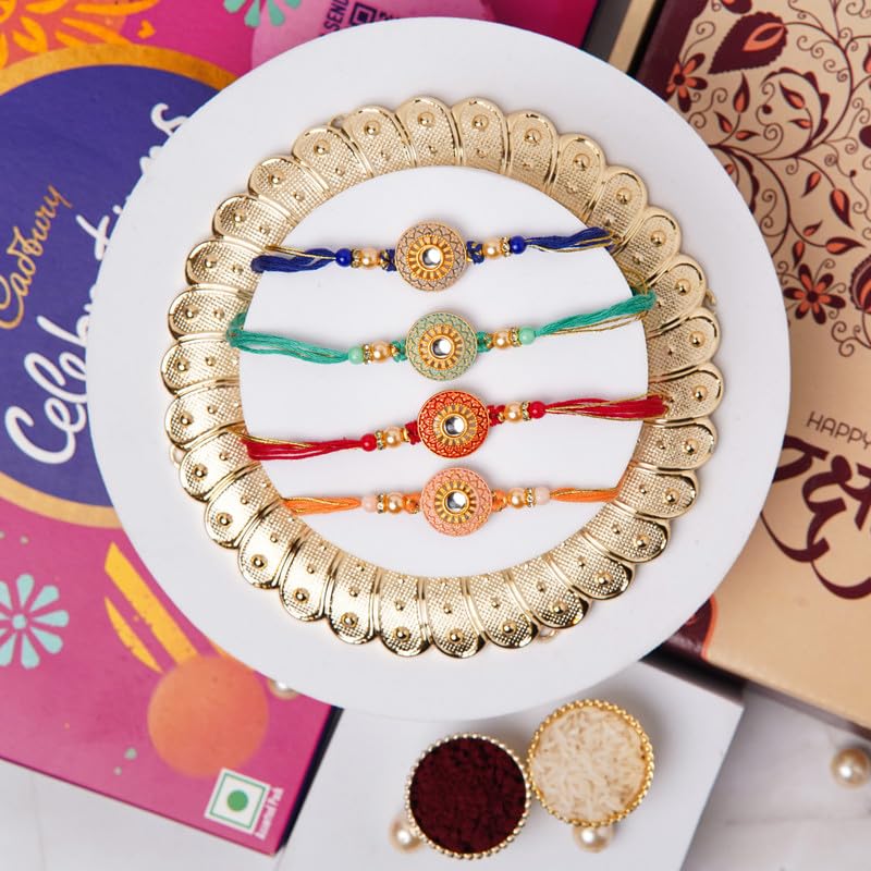 See full amazon price history chart for Rakhi Gift for Brother with Chocolate | Raksha Bandhan Gift Hamper | 4 Rakhi | 1 Celebrations Chocolate Pack | 1 Greeting Card | 1 Pack of Roli-Chawal | Rakhi Chocolate Gift Set | IB2 Rakhi Gift for Brother with Chocolate | Raksha Bandhan Gift Hamper | 4 Rakhi | 1 Celebrations Chocolate Pack | 1 Greeting Card | 1 Pack of Roli-Chawal | Rakhi Chocolate Gift Set | IB2 (B0B6LWMNZL) Amazon Price History, Amazon Price Tracker