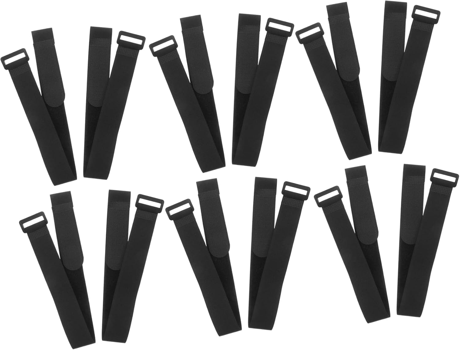 VOSAREA 12pcs Nylon Yoga Mat Straps Bulk Carrying Belts for Secure Mat Storage and Transport Soft Sling Prevents Unrolling Practical Multi Use Yoga Accessory for Fitness Enthusiasts