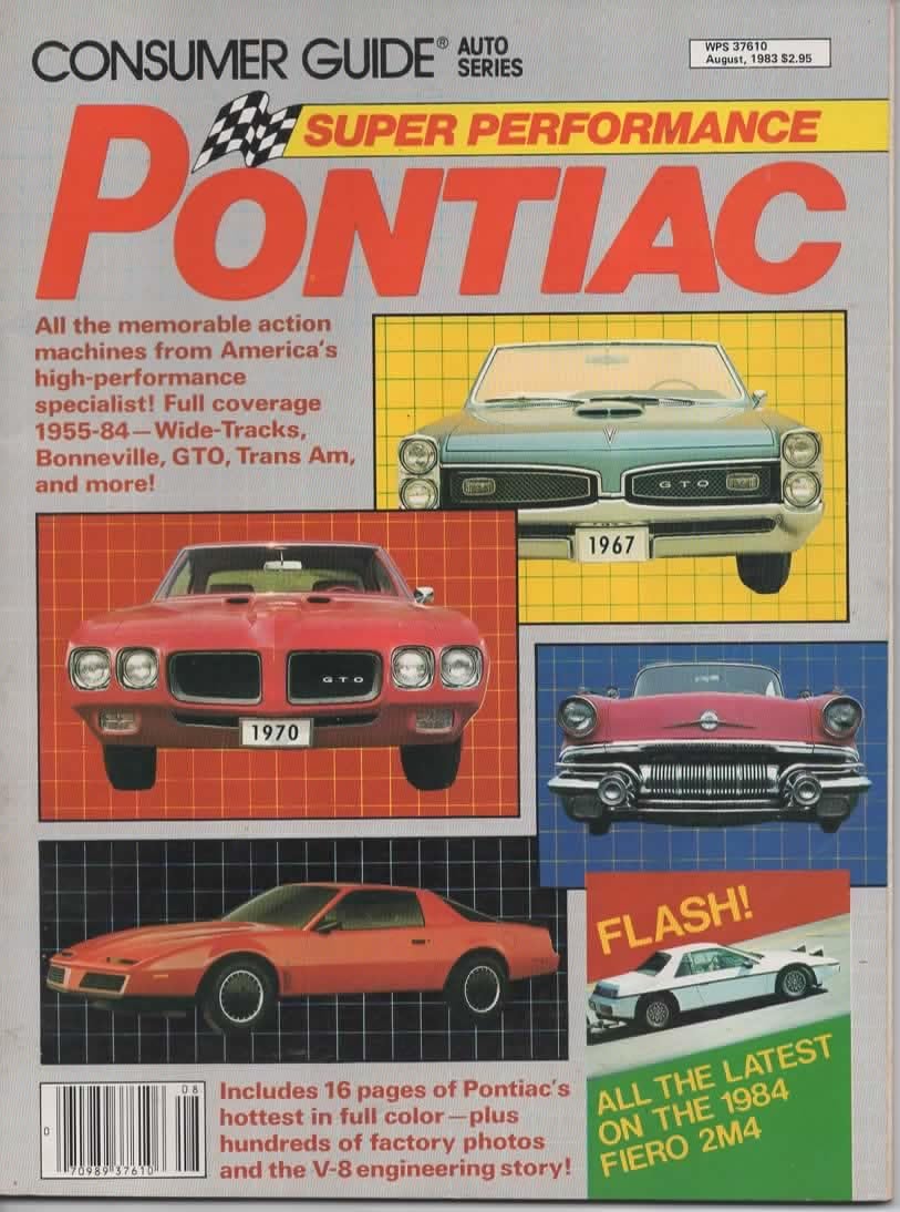 Consumer Guide Auto Series Super Performance Pontiac August, 1983