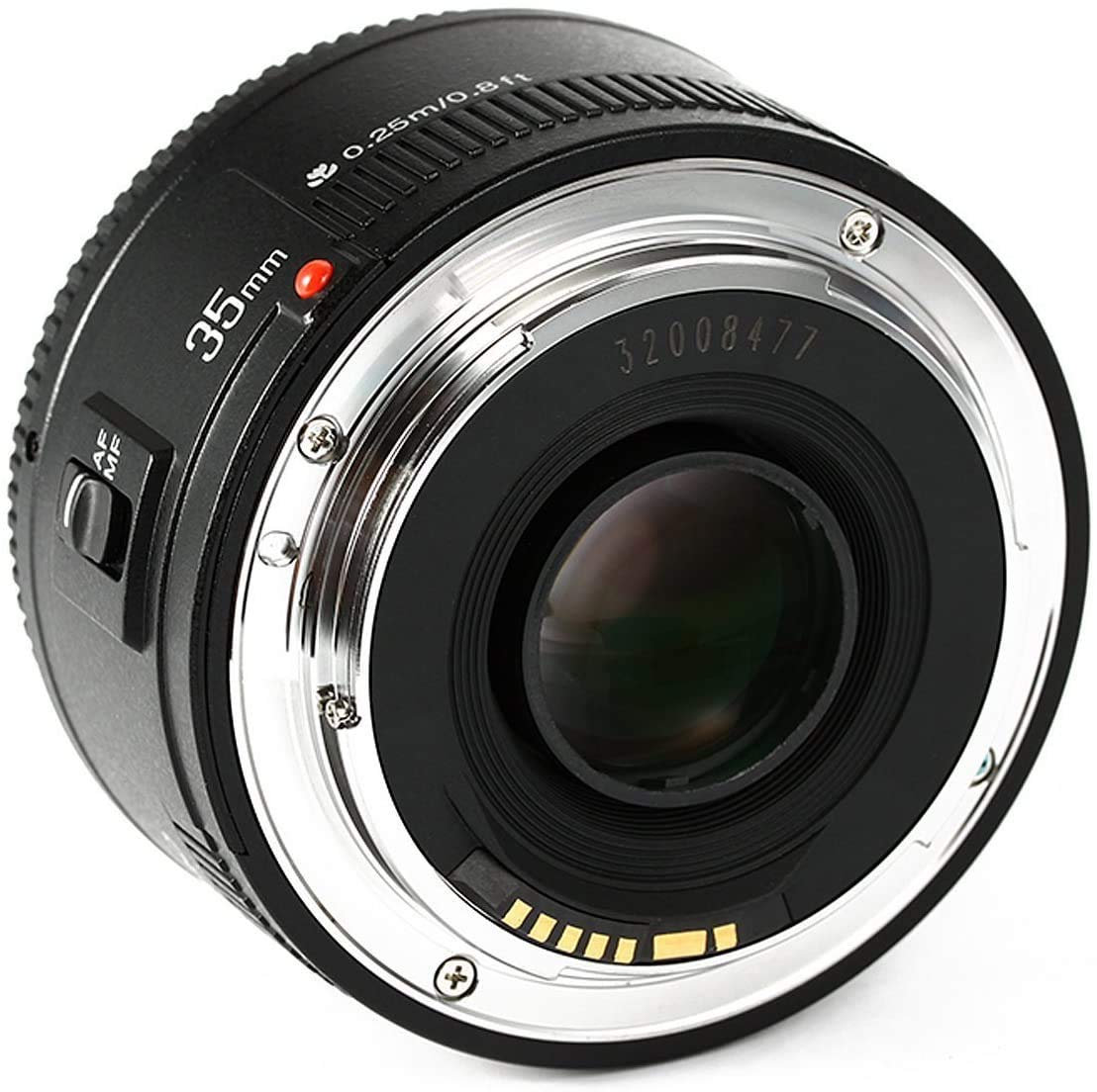 Yongnuo YN 35mm F2 Obiettivo Grandangolare Autofocus Per Canon EF - Attacco Metallico, Full-Frame E APS-C, Multi Rivestimento - LF710 - 5