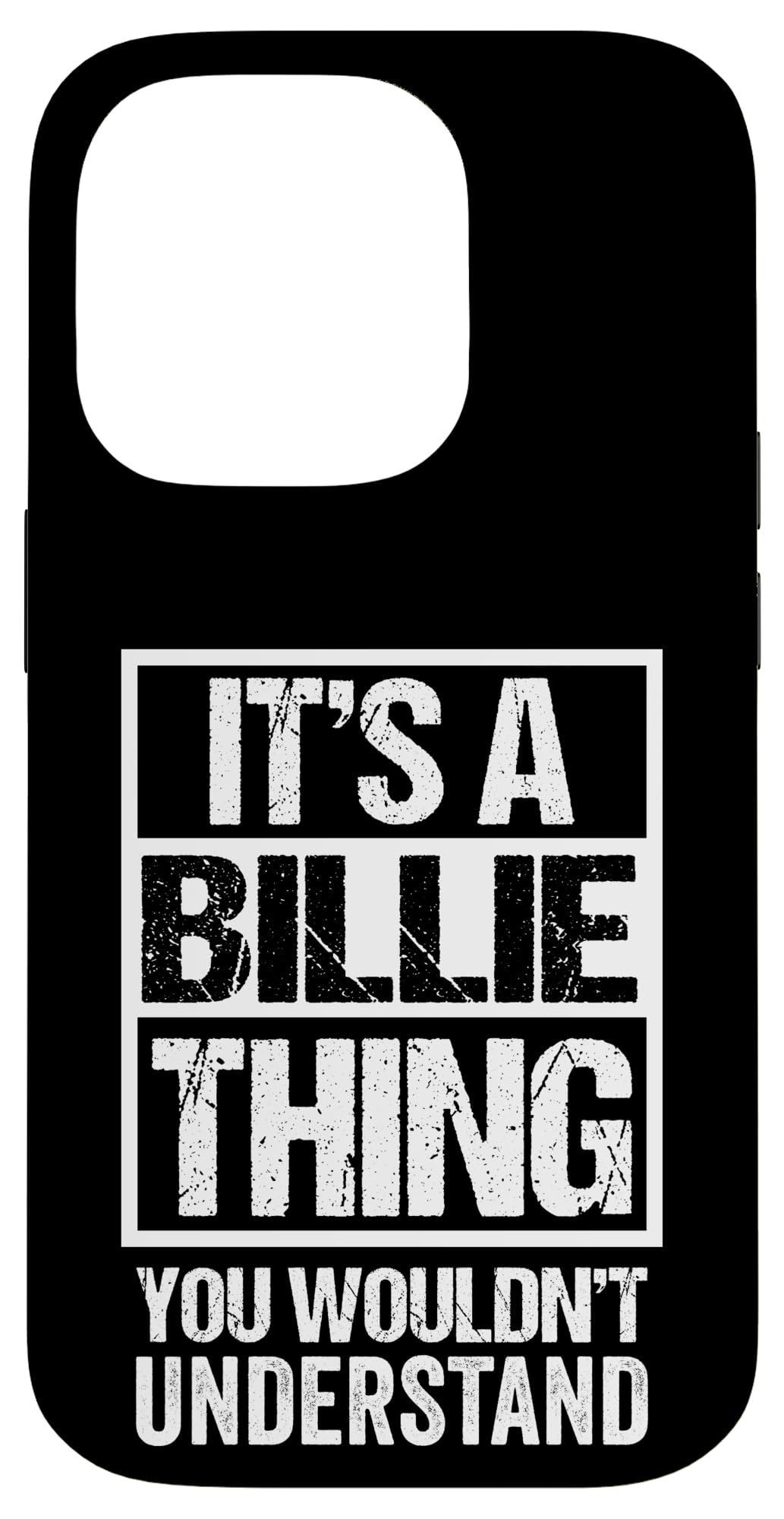 It's A Billie Thing You Wouldn't Understand First Name Case for iPhone 14 Pro