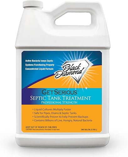 Miniatura 10 de Black Diamond Stoneworks OBTENGA SERIOUS Enzimas naturales líquidas para tratamiento de tanque séptico para sistemas residenciales, comerciales,