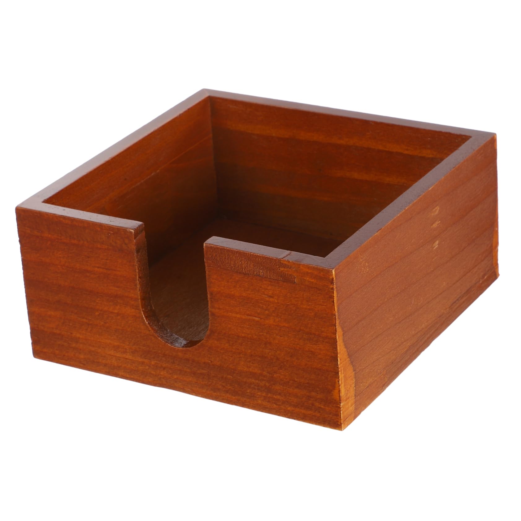 ABOOFAN Dispensador De Servilletas De Madera De 4 Piezas Para El Hogar Y La Oficina Soporte Moderno Para Servilletas Base Plana Para Mayor Estabilidad.