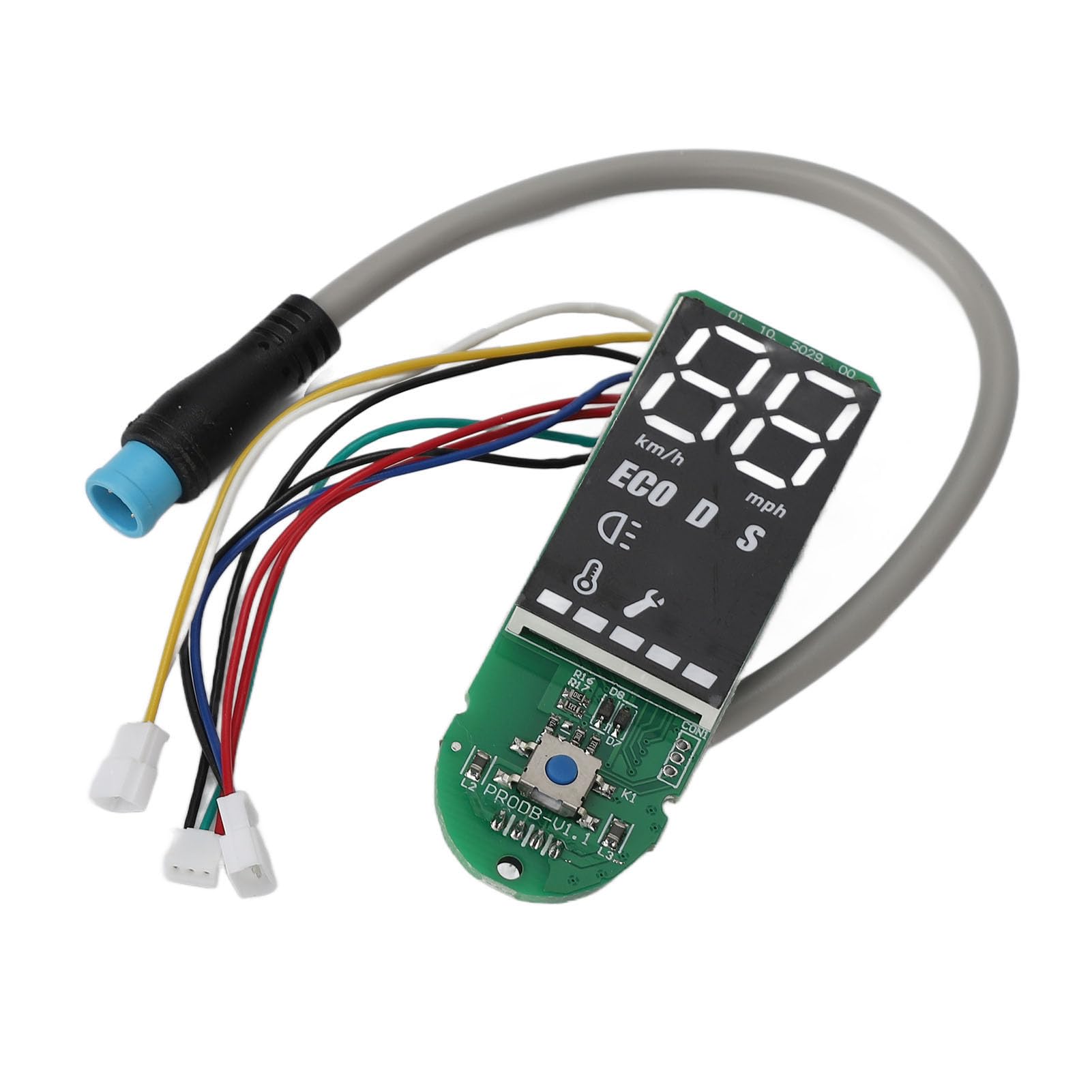 Placa de circuito universal para scooter eléctrico impermeable con panel de datos duradero 8