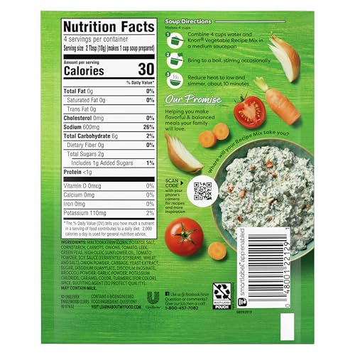 image for Knorr Soup Mix and Recipe Mix Vegetable For Soups, Sauces and Simple M