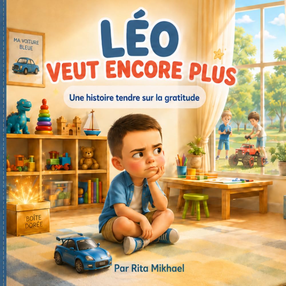 Léo veut encore plus: Une histoire douce sur la gratitude (Grow with me)