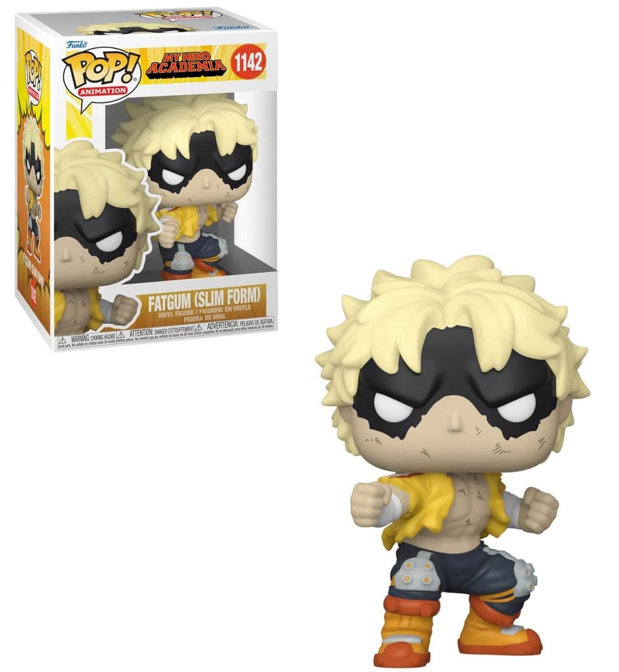 Amazon.com: POP My Hero Acadamia - Fat Gum (Slim Form) Funko Vinyl
