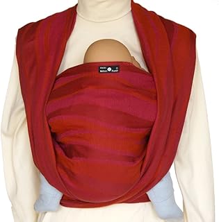 Didymos 445006 - Fular portabebé, color rojo