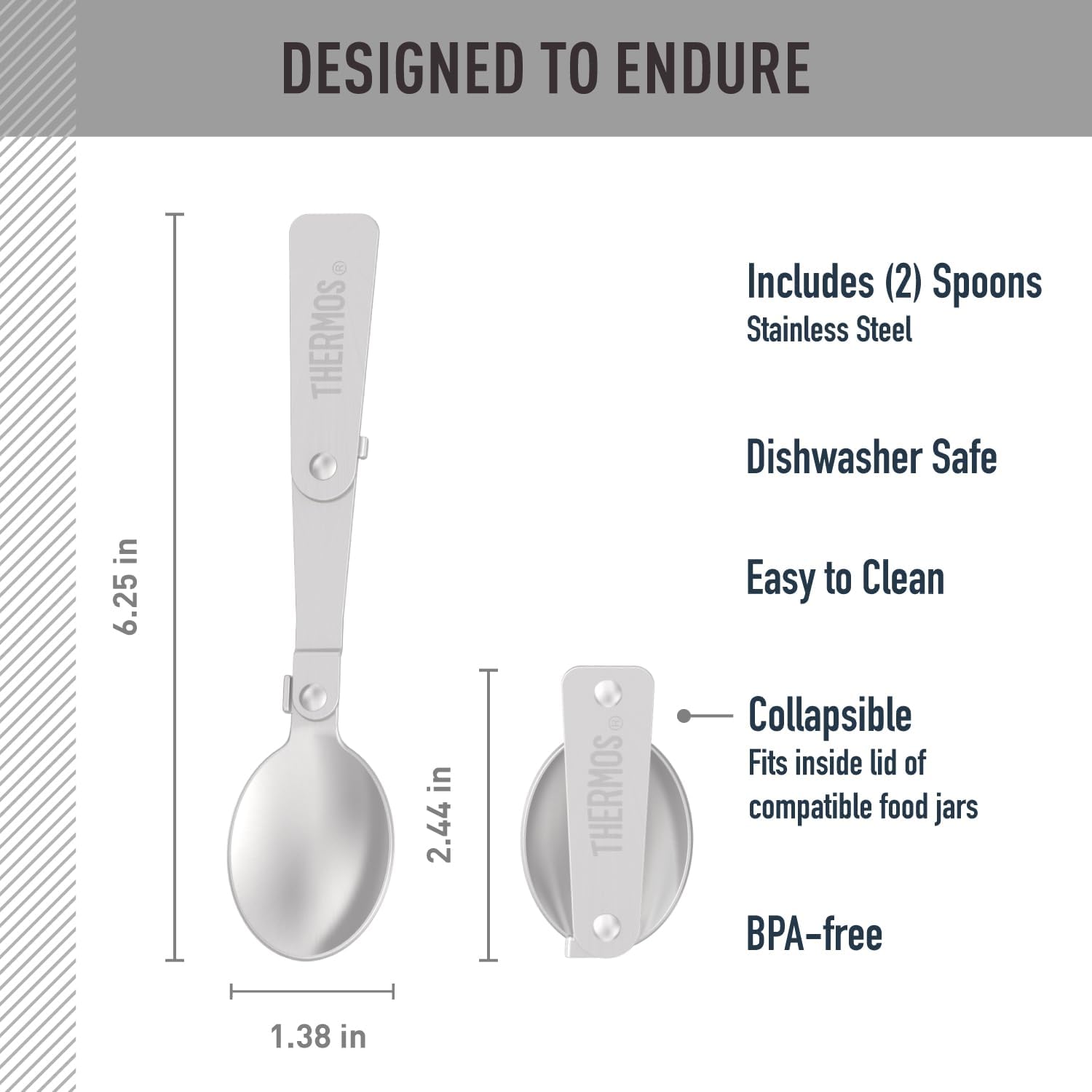 THERMOS Food Jar Replacement Spoons