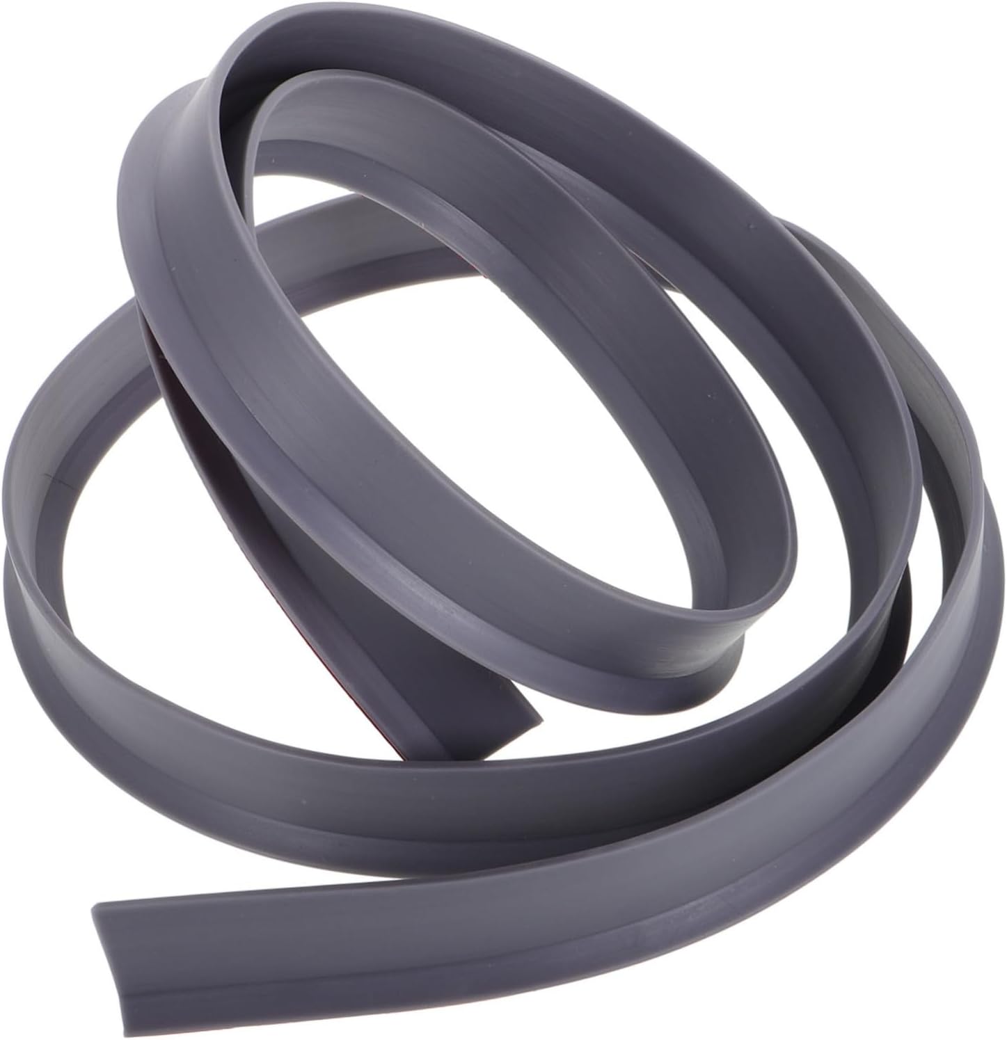 Flexible Water Splash Guard Strip for Bathtubs and Showers Self-Adhesive Waterproof Seal Curved Design for Doorways for Bathroom and Kitchen Use