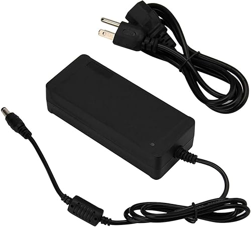 SUPERNIGHT Convertidor de CA a CC 24V 3A Fuente de alimentación AC 100-240V a DC 24 voltios Adaptador de corriente de 3 amperios con enchufe de