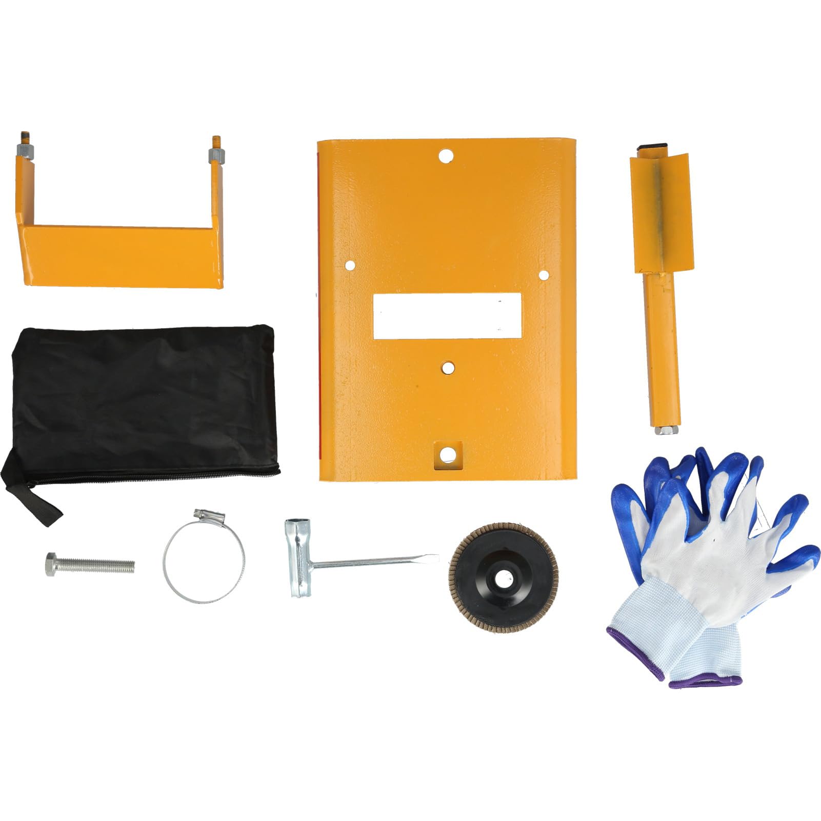 Amoladora de Cuchillas para cortacésped, Anillo Ajustable de 30°, afilador de Cuchillas Duradero Desmontable para cortacésped