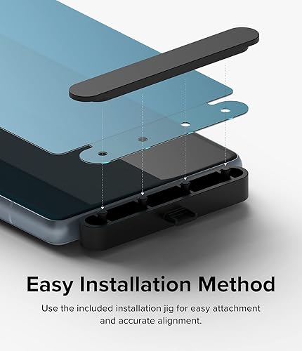 Miniatura 8 de Ringke Fusion - Funda compatible con Google Pixel 7a transparente + doble película fácil compatible con Google Pixle 7a