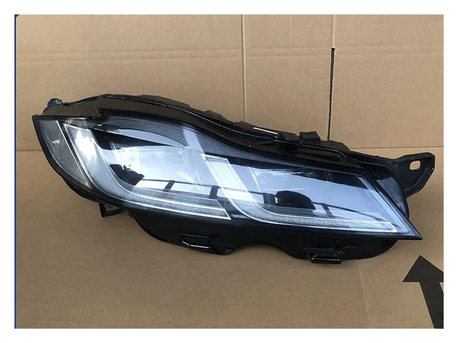 Car Headlights For Jaguar For Xf X260 Car LED Headlight Head Lamp Low High Beam DRL Daytime Running Light Car Lights Front Lights(Left)